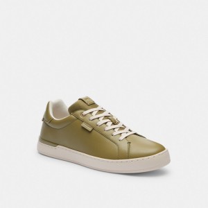 Zapatillas Coach Lowline Low Top Moss Hombre Verde Oliva | CL_CH59798
