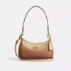 Bolso mini cruzado Teri en lona Signature Canvas