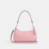 Bolsos de hombro Teri en cuero exclusivo con diamante en forma de corazón