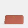 Cartera delgada tipo acordeón con cremallera Essential