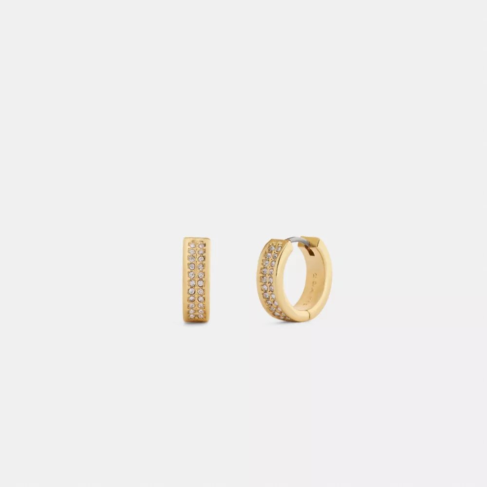 Aretes Huggie Pava C