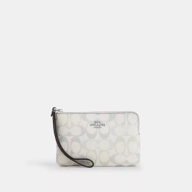 Bolsa de pulsera con cremallera en las esquinas en Signature Canvas