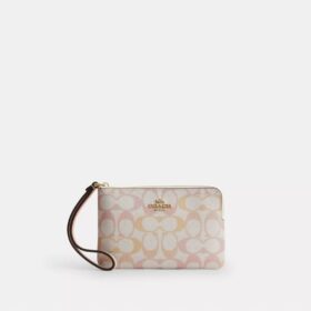 Bolsa de pulsera con cremallera en las esquinas en Signature Canvas
