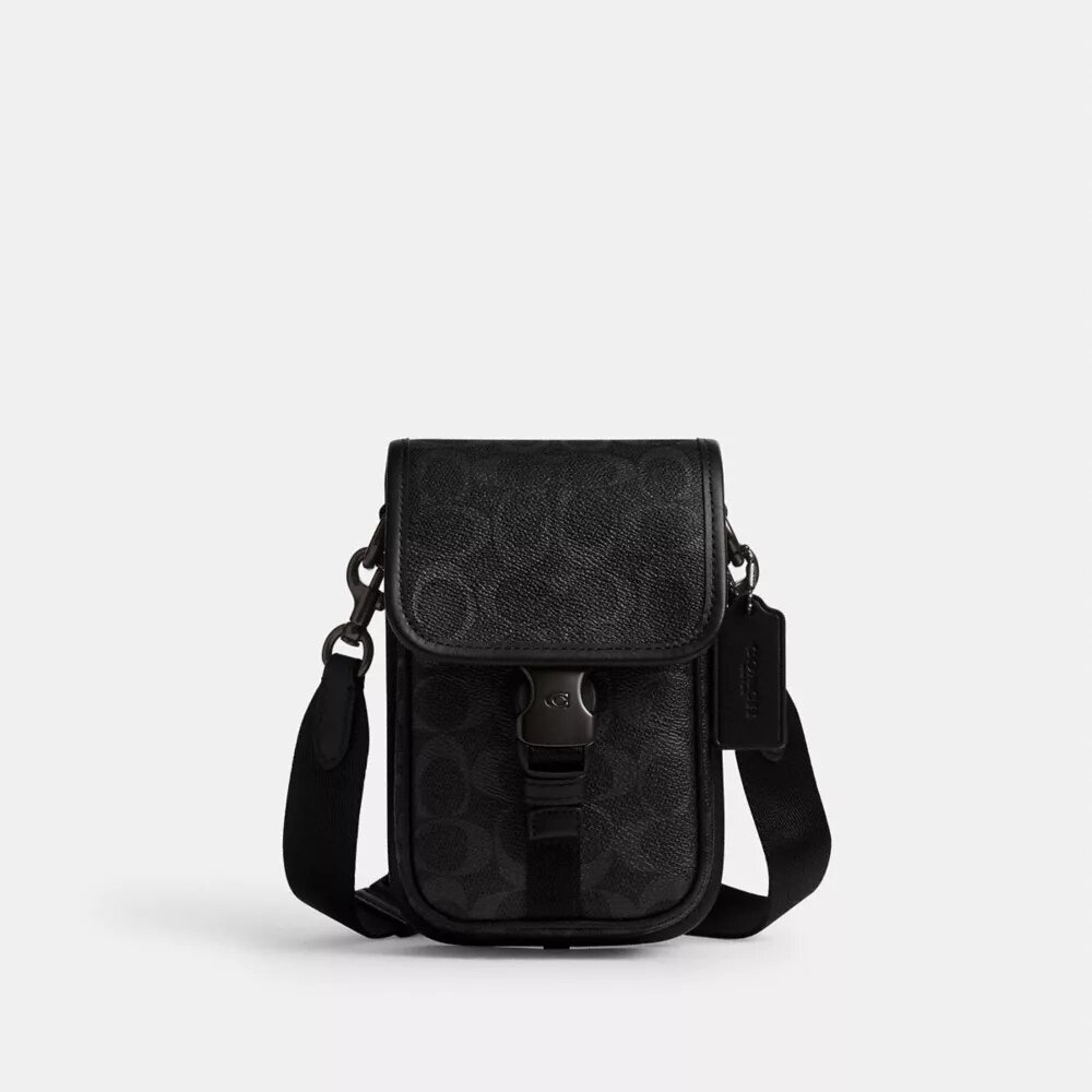 Bolso bandolera para celular League en Signature Canvas
