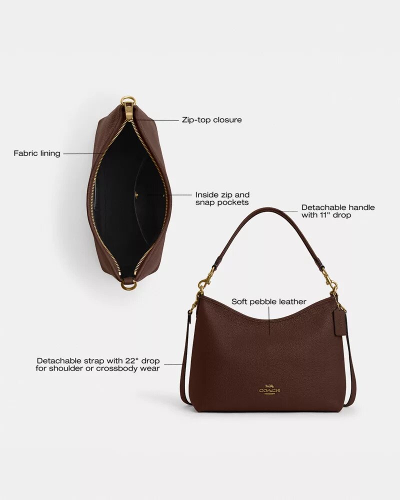 Bolso de hombro Laurel