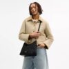 Bolso de hombro Laurel en denim característico