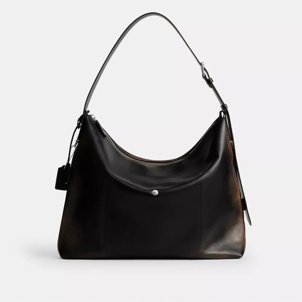 Bolso mensajero Mott en cuero «Loved»
