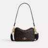 Bolso mini Carey de bandolera en Signature Canvas