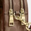 Bolso mini Carey de bandolera en Signature Canvas
