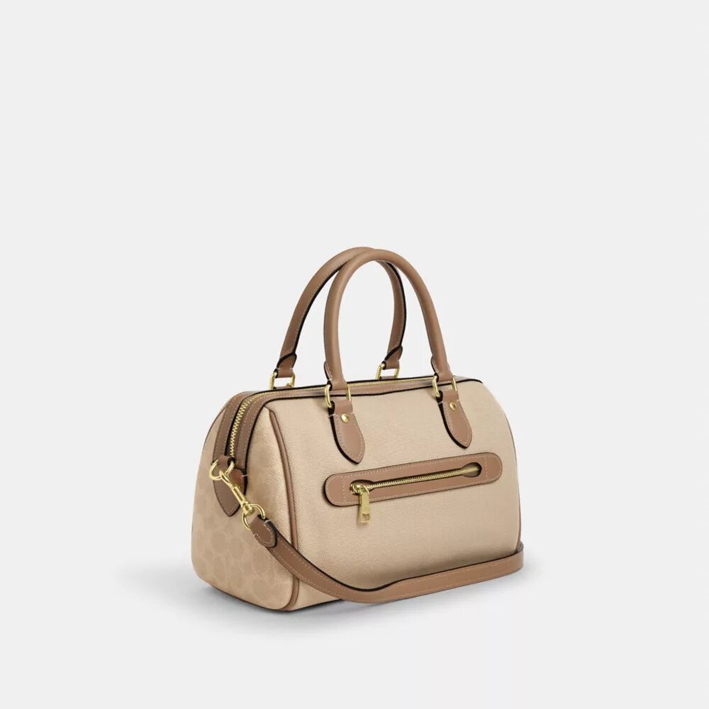 Bolso tipo cartera Rowan en color block