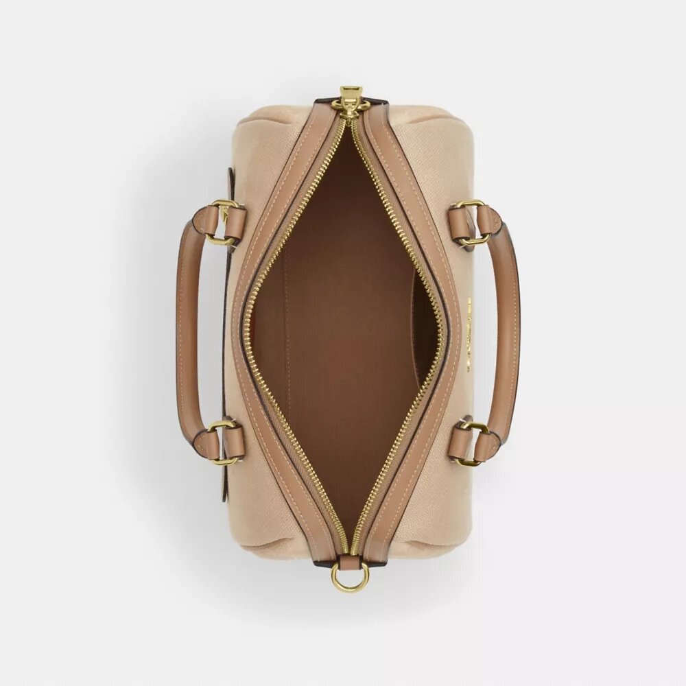 Bolso tipo cartera Rowan en color block