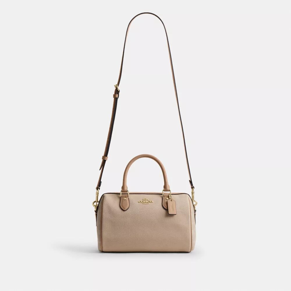 Bolso tipo cartera Rowan en color block