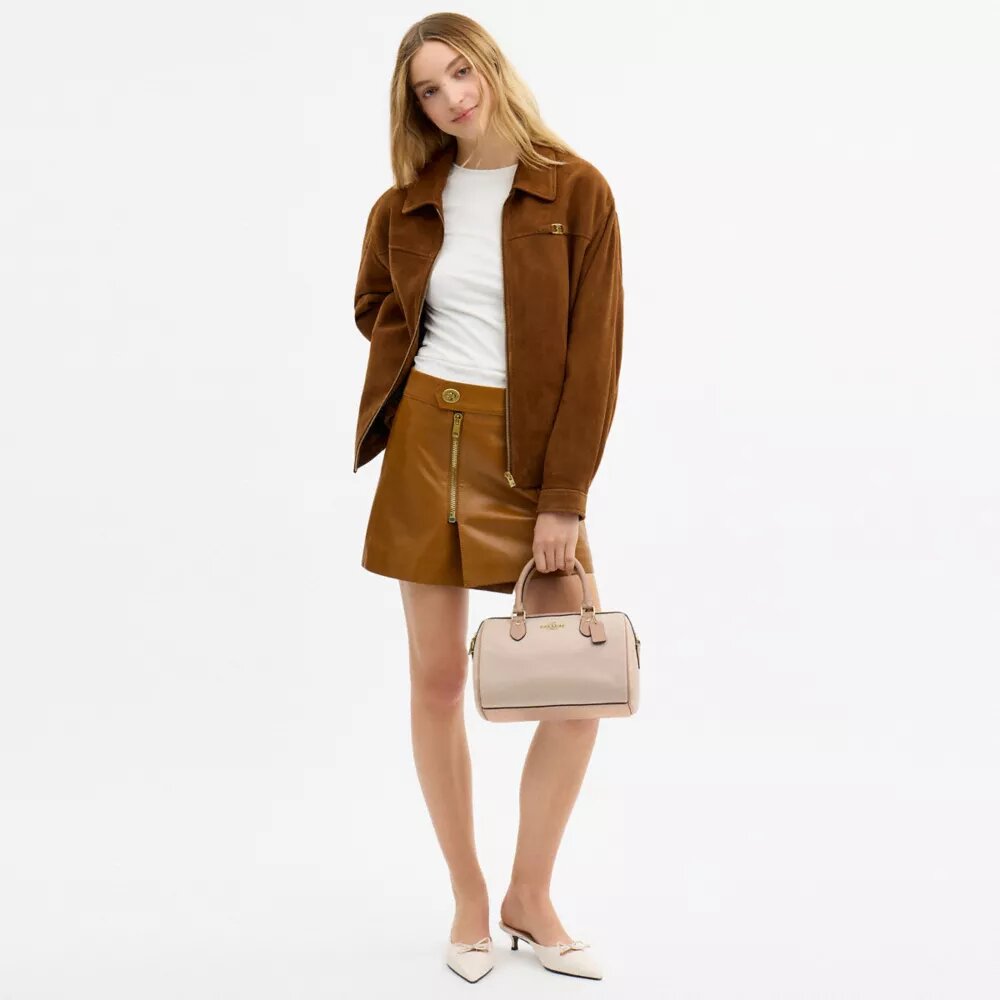 Bolso tipo cartera Rowan en color block