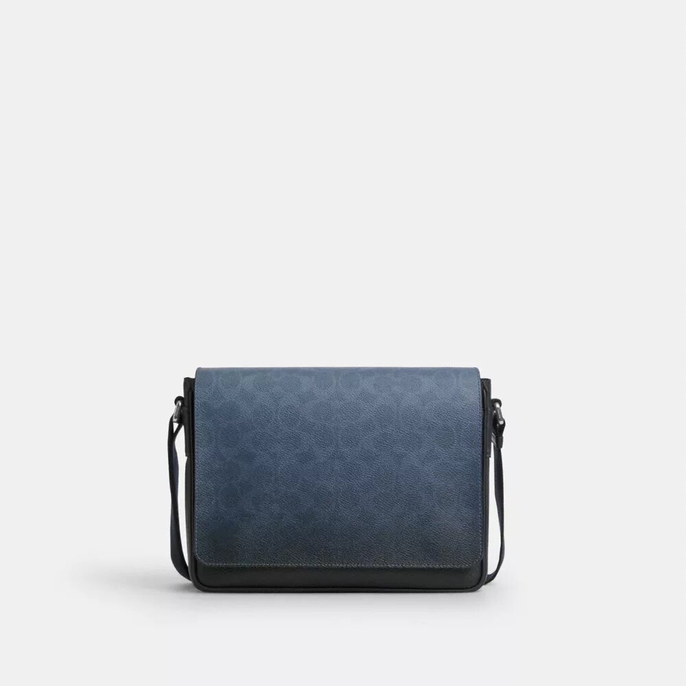 Bolso tipo mensajero Jack en Signature Canvas con efecto ombré