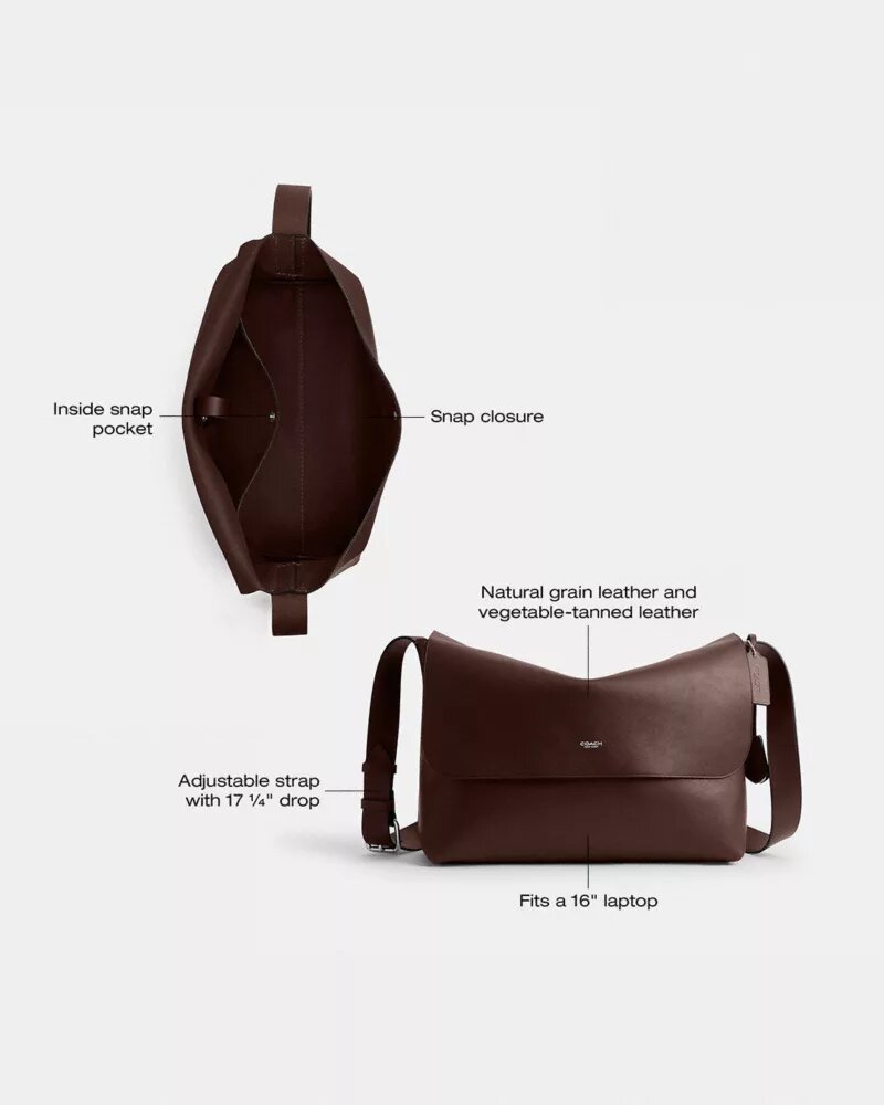 Bolso tipo mensajero Ludlow