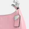Bolsos de hombro Teri en cuero exclusivo con diamante en forma de corazón
