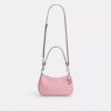 Bolsos de hombro Teri en cuero exclusivo con diamante en forma de corazón