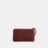 Bolsos de pulsera grandes con cremallera en la esquina