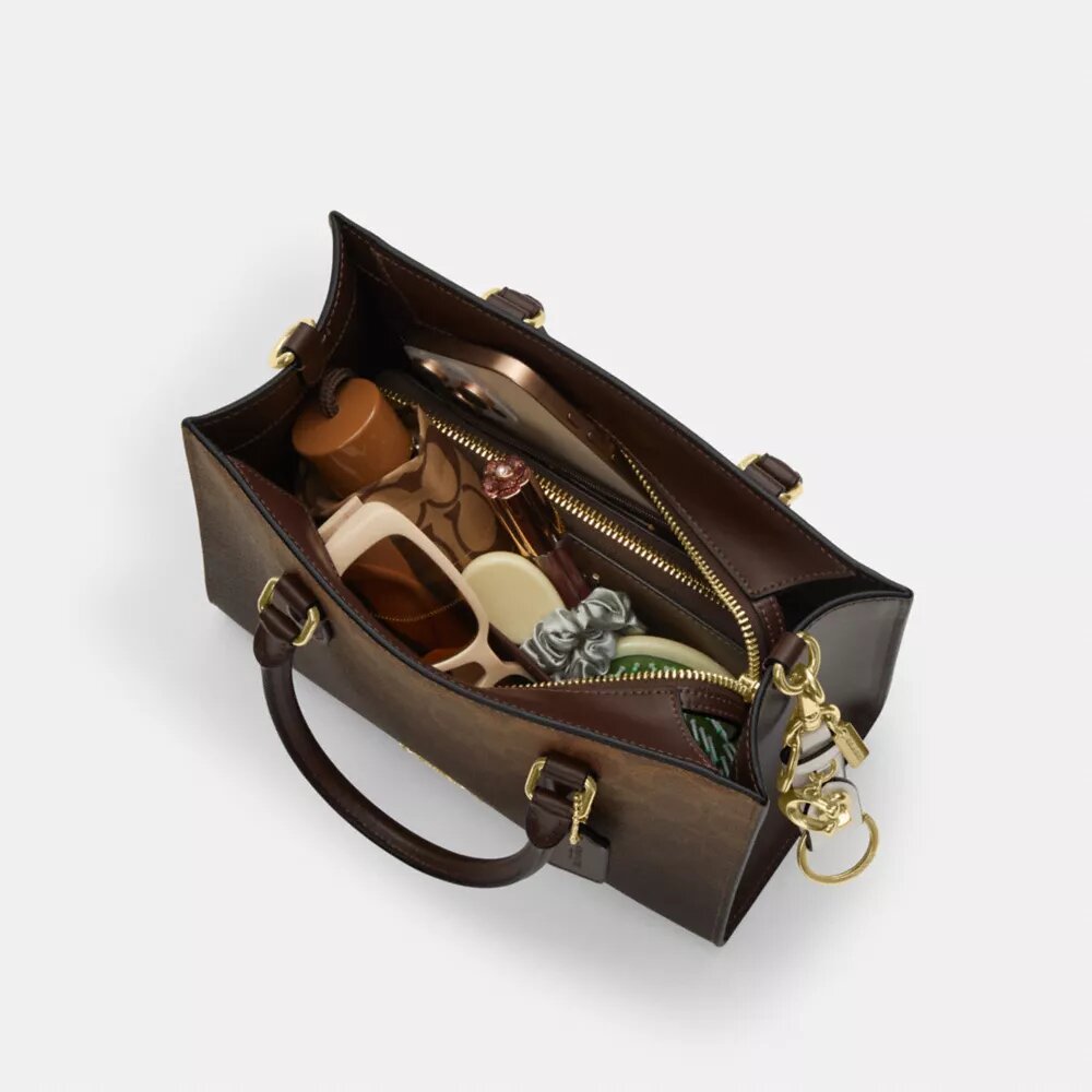 Bolsos Tote Maggie en Signature Canvas con efecto ombré