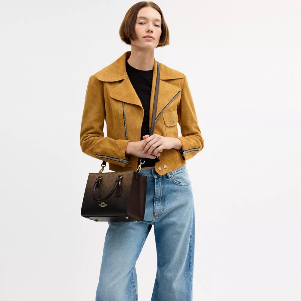 Bolsos Tote Maggie en Signature Canvas con efecto ombré