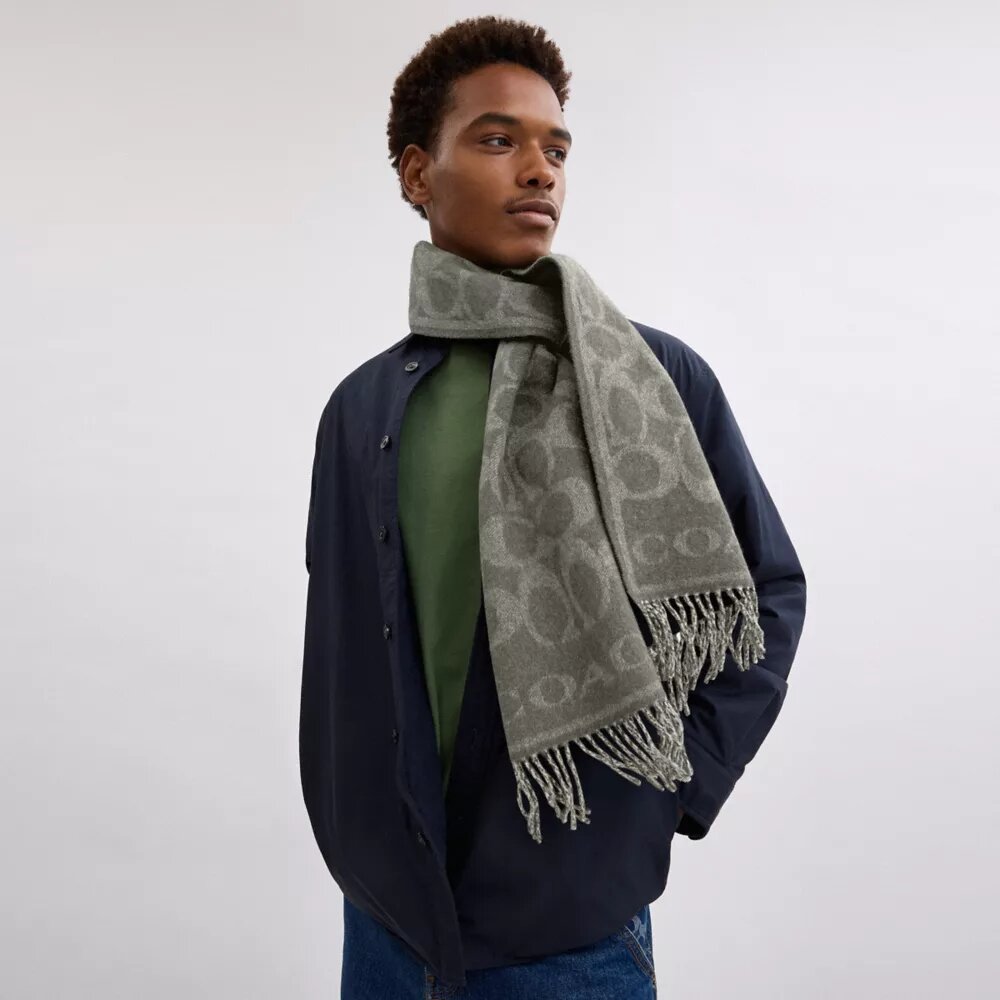 Bufanda reversible de cachemira exclusiva