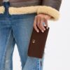 Cartera delgada tipo acordeón con cremallera Essential