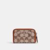 Cartera pequeña Essential con cierre de cremallera en jacquard Signature Crystal