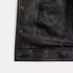 Chaqueta encogida con cierre frontal de broches Heritage C
