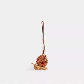 Colgante para bolso con forma de caracol
