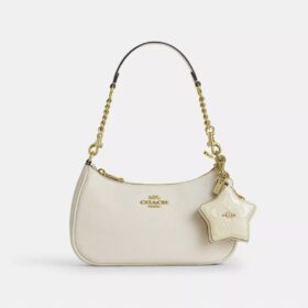 Colgante para bolsos con forma de estrella en cuero exclusivo
