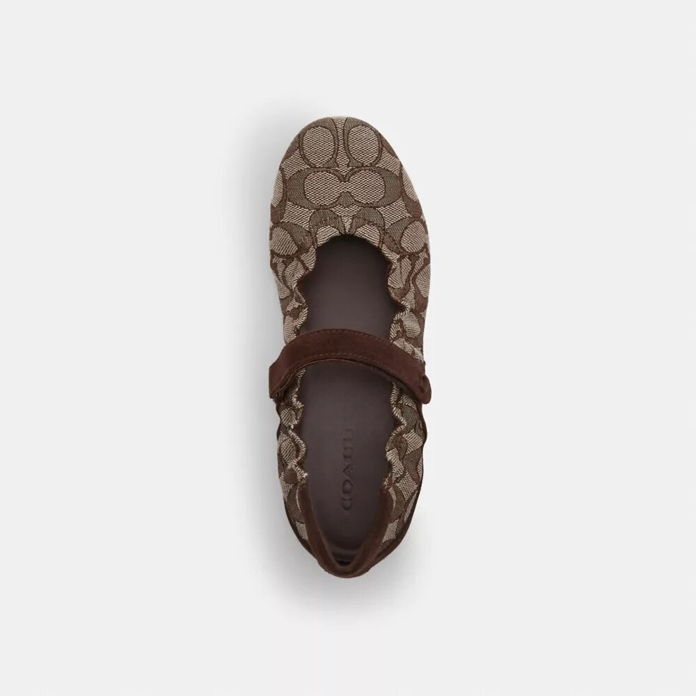 Zapatilla de Merceditas en jacquard exclusivo